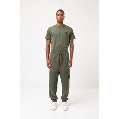 Stone Island Green Cotton Men’s Tracksuit Pants - L - Joggers