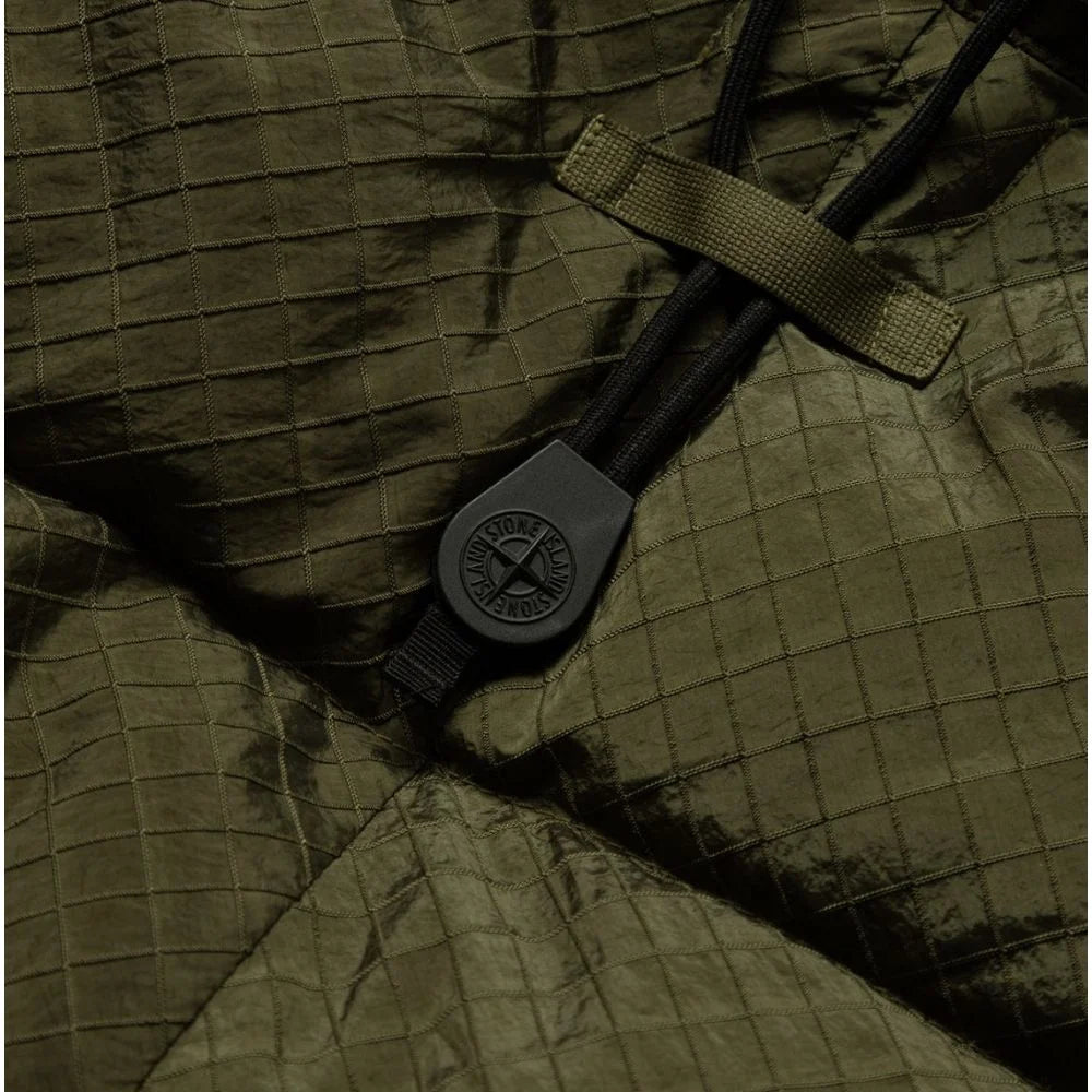 Stone Island Green Nylon Men Parka - L - Parkas