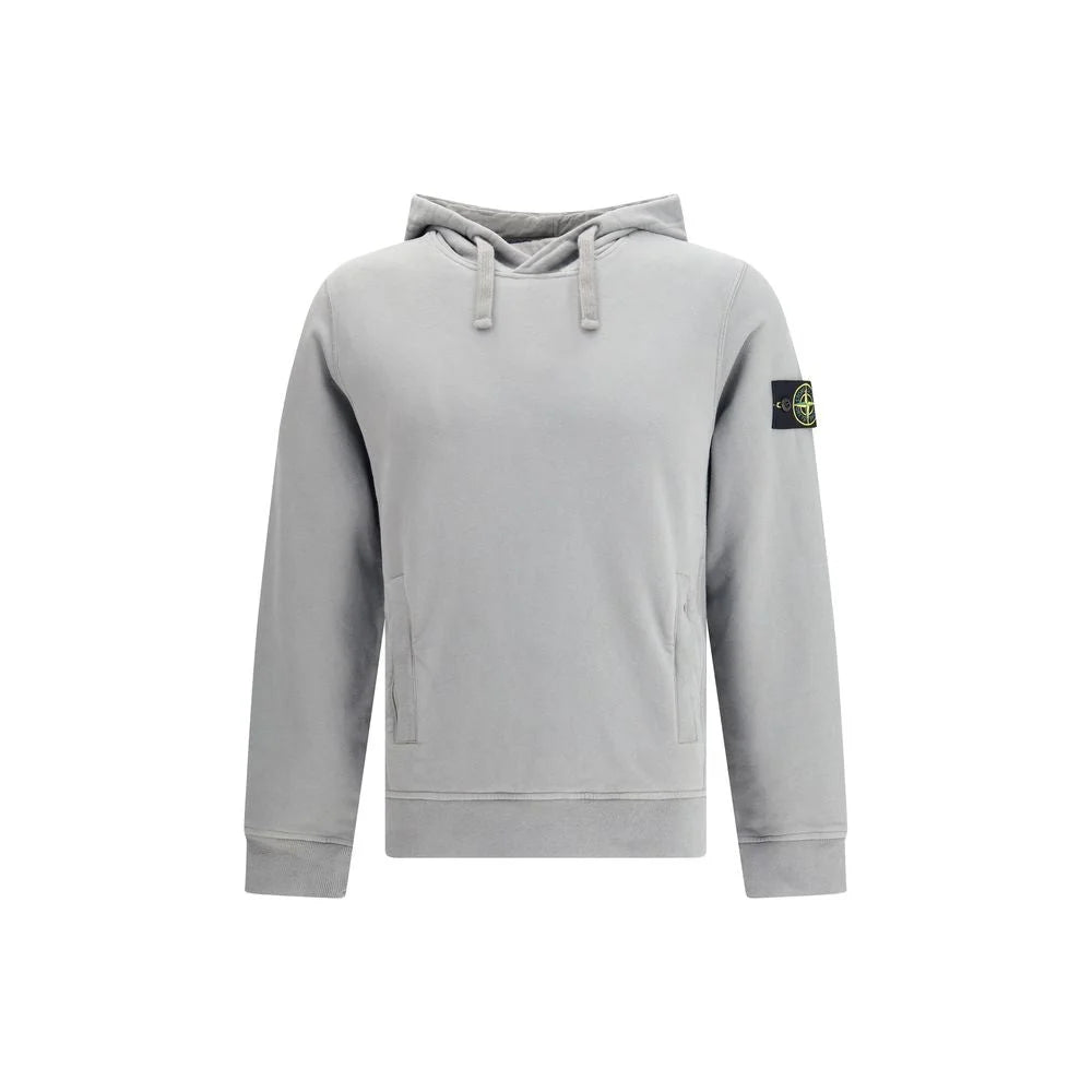 Stone Island Hoodie with logo compass - M