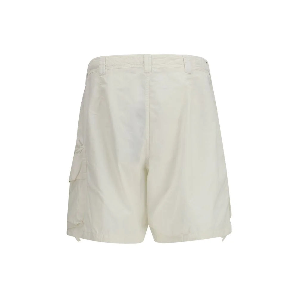 Stone Island fehér pamuk bermuda rövidnadrág