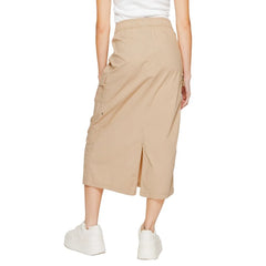 Street One Beige Cotton Skirt - 46 - Skirts