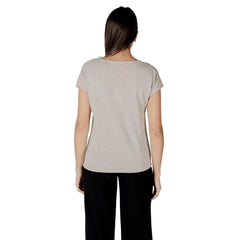 Street One Beige Polyester T-Shirt - T-Shirts