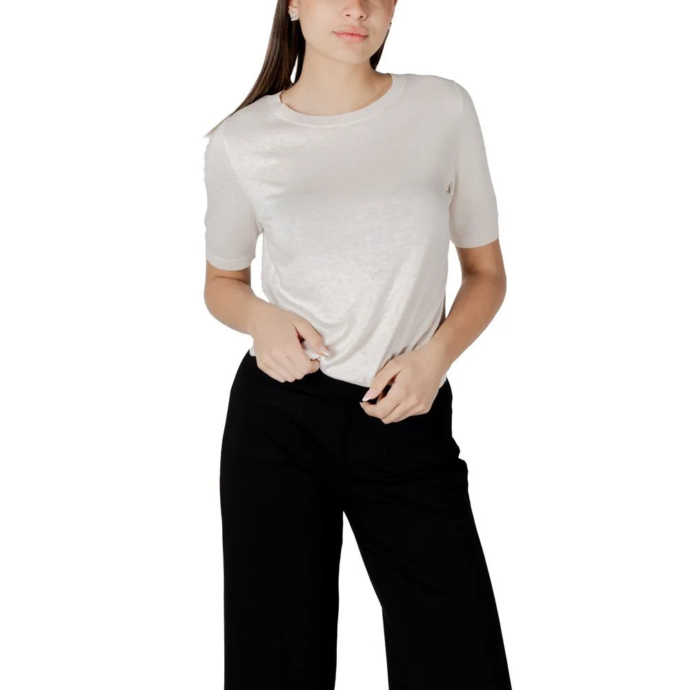 Street One Beige Viscose Sportswear - Sweaters