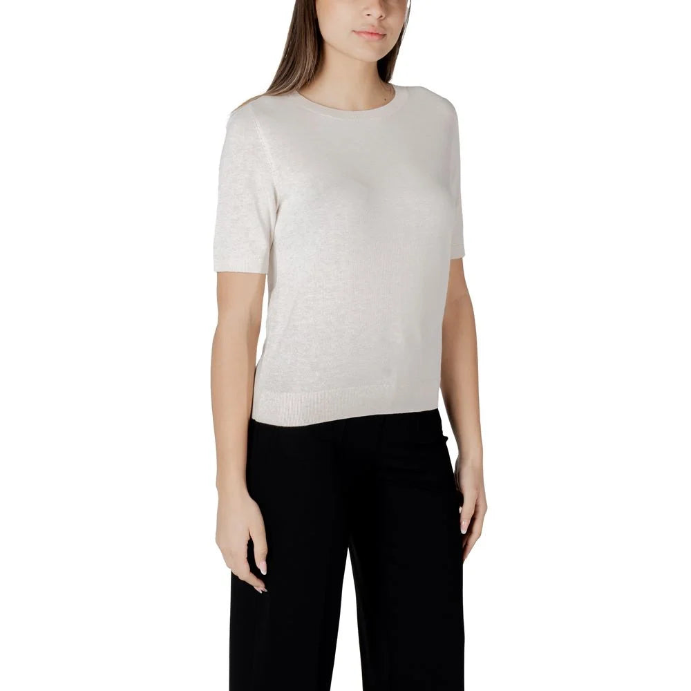 Street One Beige Viscose Sportswear - Sweaters