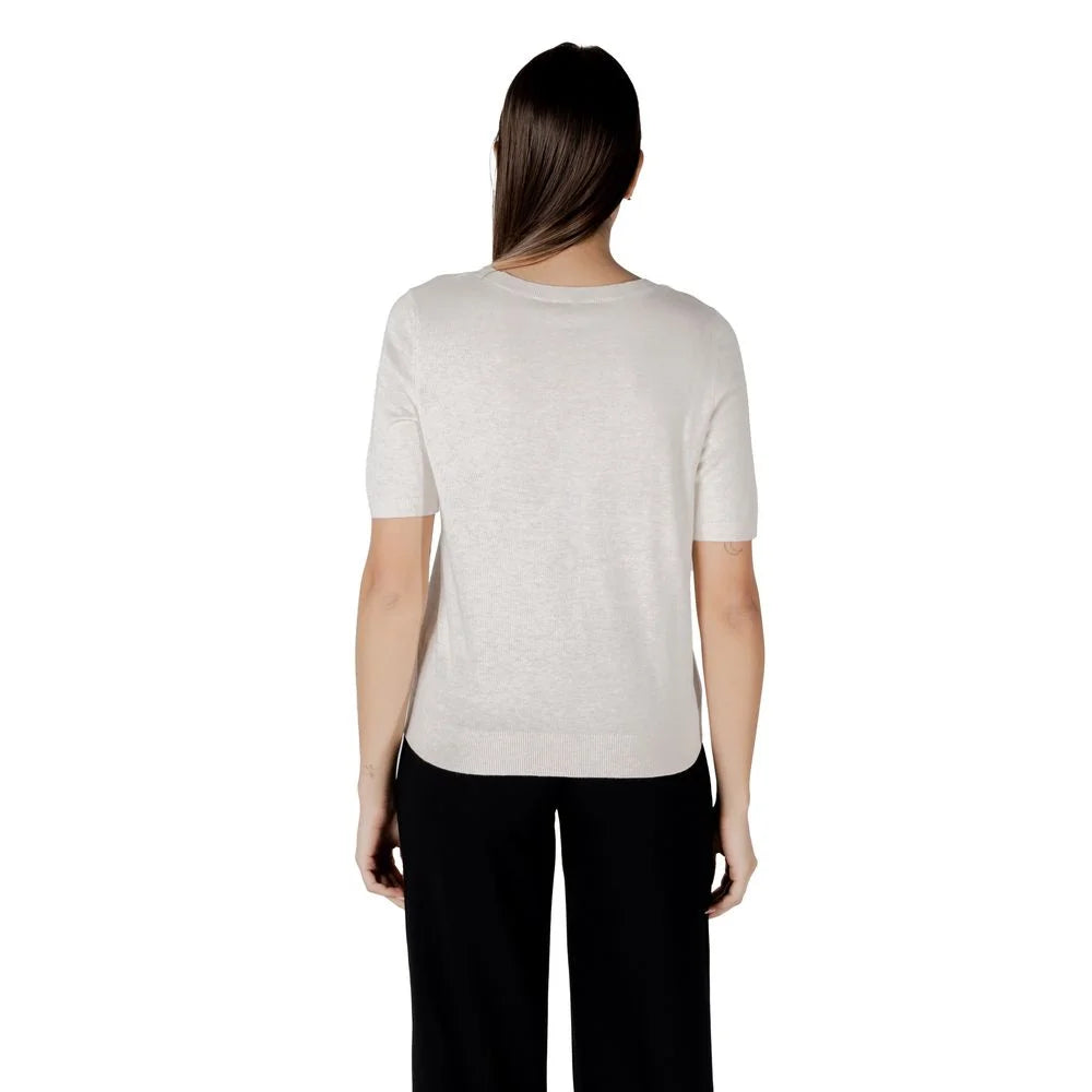 Street One Beige Viscose Sportswear - Sweaters