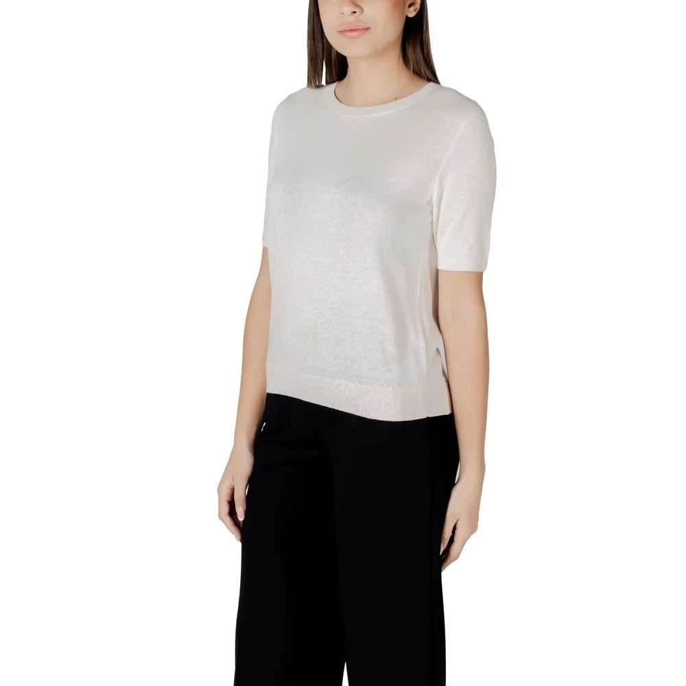 Street One Beige Viscose Sportswear - Sweaters