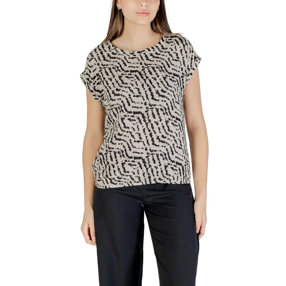 Street One Bicolor Viscose Blouse - Blouses