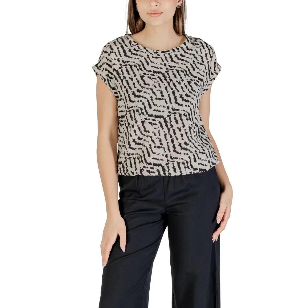 Street One Bicolor Viscose Blouse - Blouses