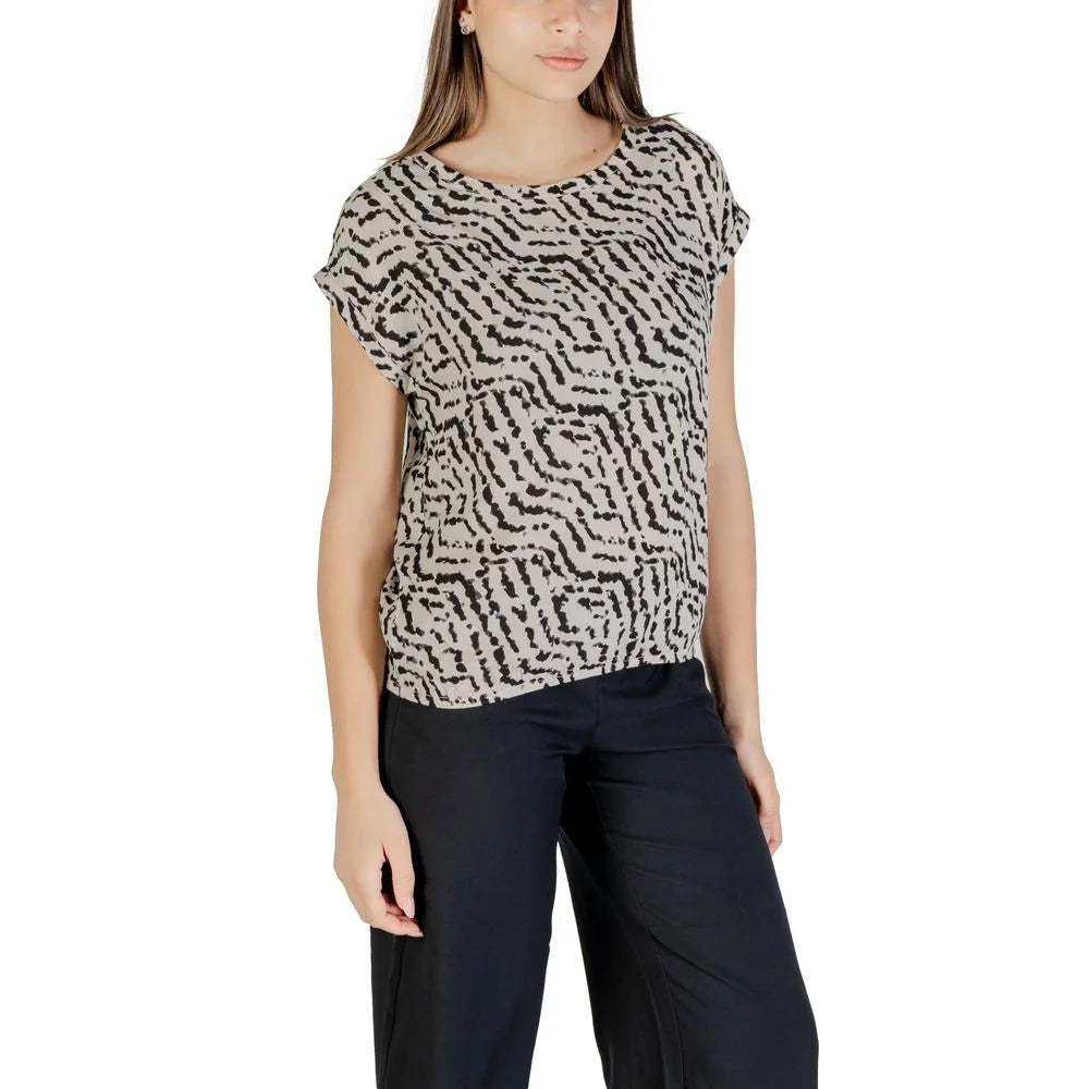 Street One Bicolor Viscose Blouse - Blouses