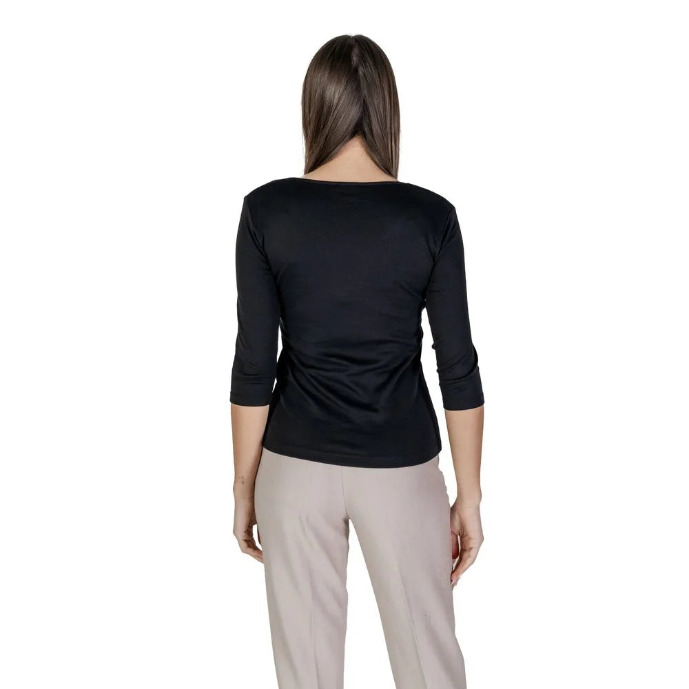 Street One Black Cotton T-Shirt - T-Shirts