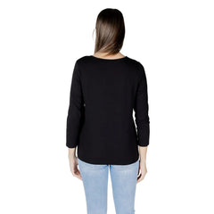 Street One Black Viscose Long Sleeve - IT36|XXS - T-Shirts
