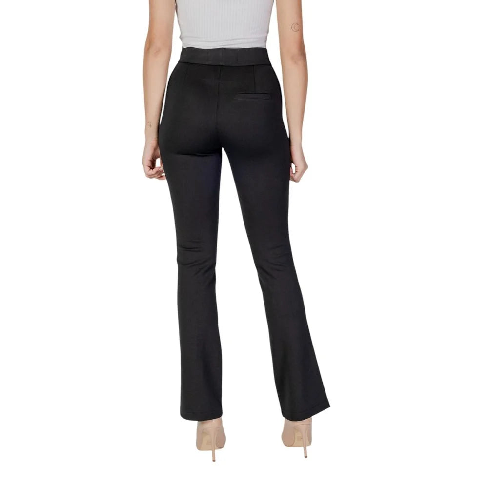 Street One Black Viscose Skinny Pant - Trousers