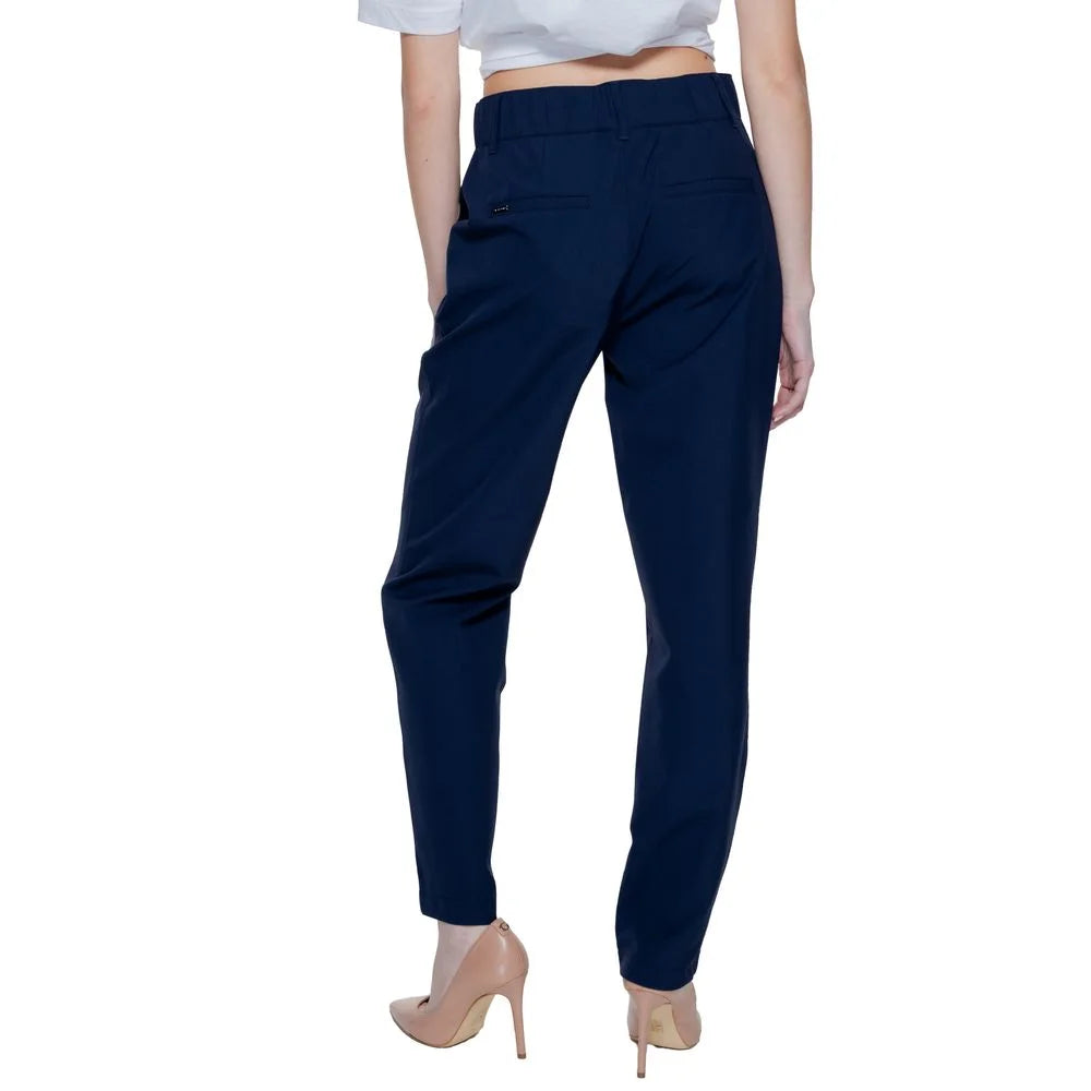 Street One Blue Polyamide Pant - Trousers