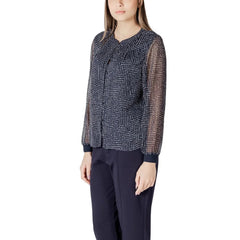 Street One Blue Polyester Blouse - Blouses