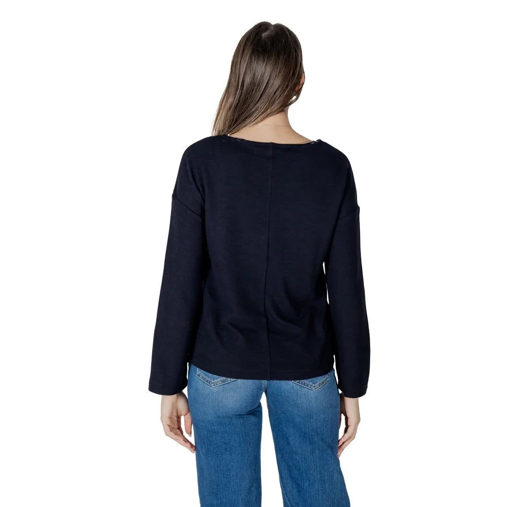Street One Blue Polyester Sportswear - IT38|XS - Sweaters
