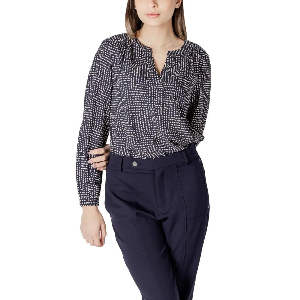 Street One Blue Viscose Blouse - Blouses