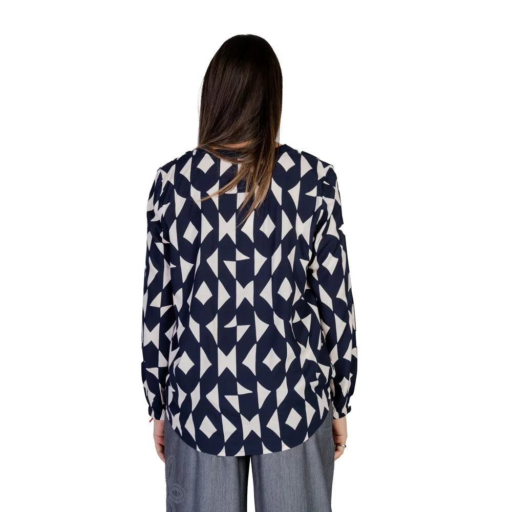Street One Blue Viscose Blouse - IT38|XS - Blouses