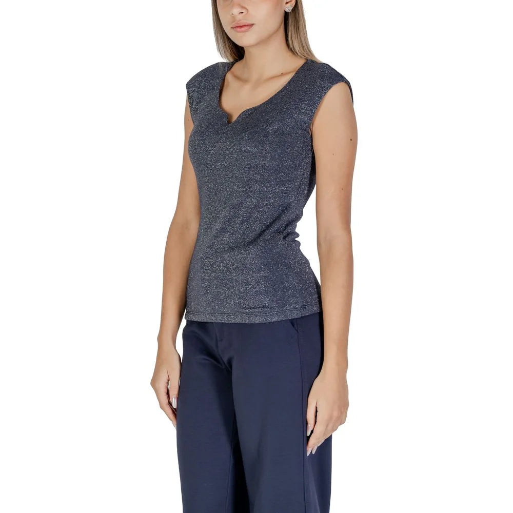 Street One Blue Viscose Tank Top - IT42|M - Tank Tops