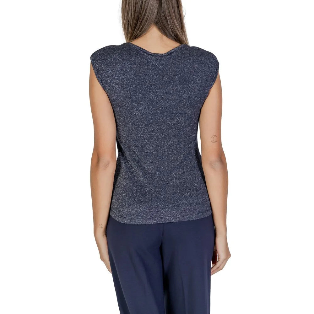 Street One Blue Viscose Tank Top - IT42|M - Tank Tops
