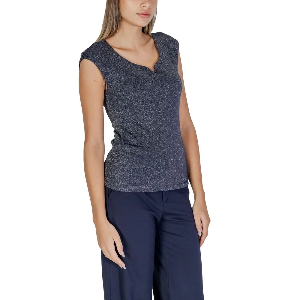 Street One Blue Viscose Tank Top - IT42|M - Tank Tops