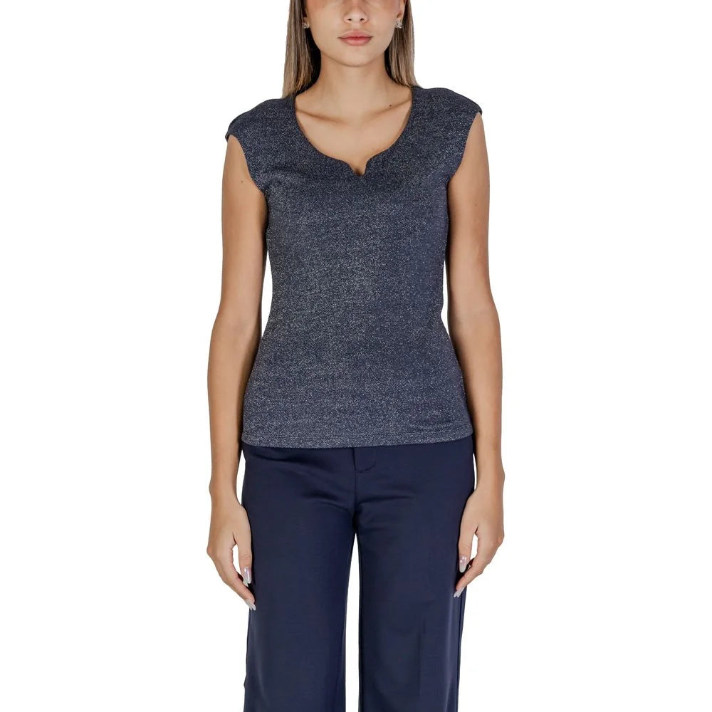 Street One Blue Viscose Tank Top - IT42|M - Tank Tops