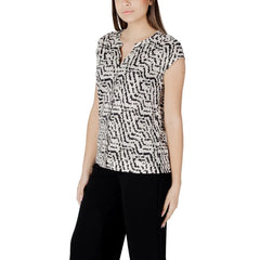 Street One Cream Cotton T-Shirt - 34 | XXS - T-Shirts