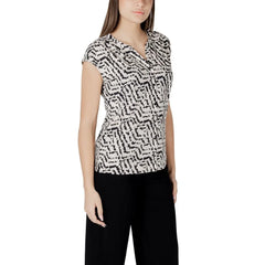 Street One Cream Cotton T-Shirt - 34 | XXS - T-Shirts