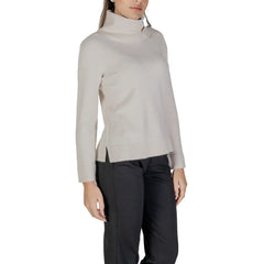 Street One Cream Viscose Turtleneck