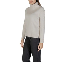 Street One Cream Viscose Turtleneck