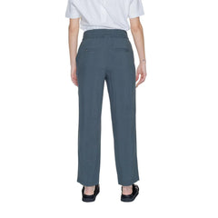 Street One Green Viscose Pant - W46 | L28 - Trousers