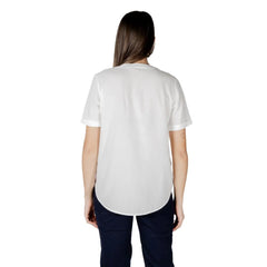 Street One White Viscose Blouse - IT36|XXS