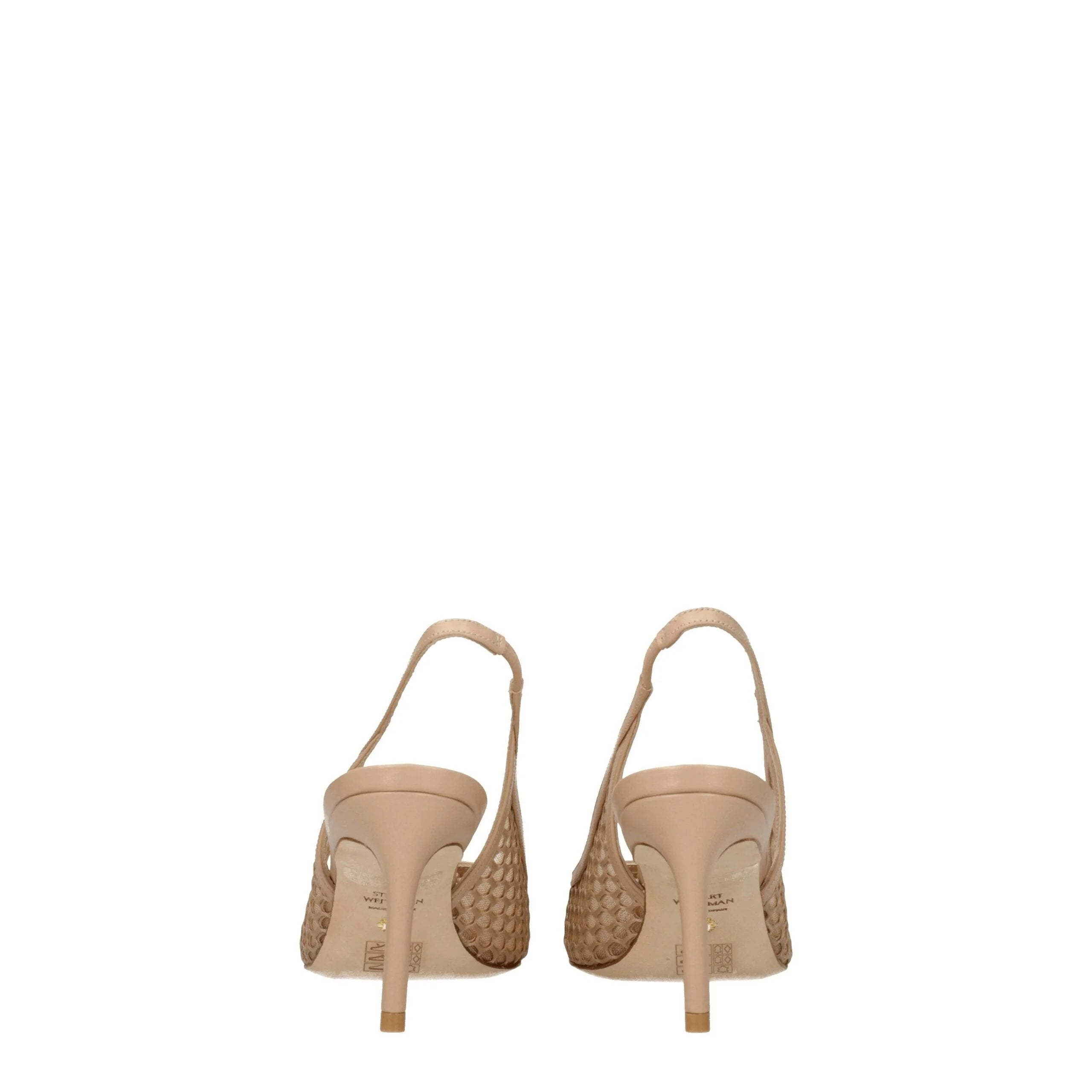 Stuart Weitzman Beige Leather High Heel Pumps - EU37/US7