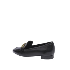 Stuart Weitzman Black Calfskin Slip-On Loafers - EU36/US6