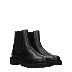 Stuart Weitzman Black Leather Ankle Boots - EU35.5/US5.5
