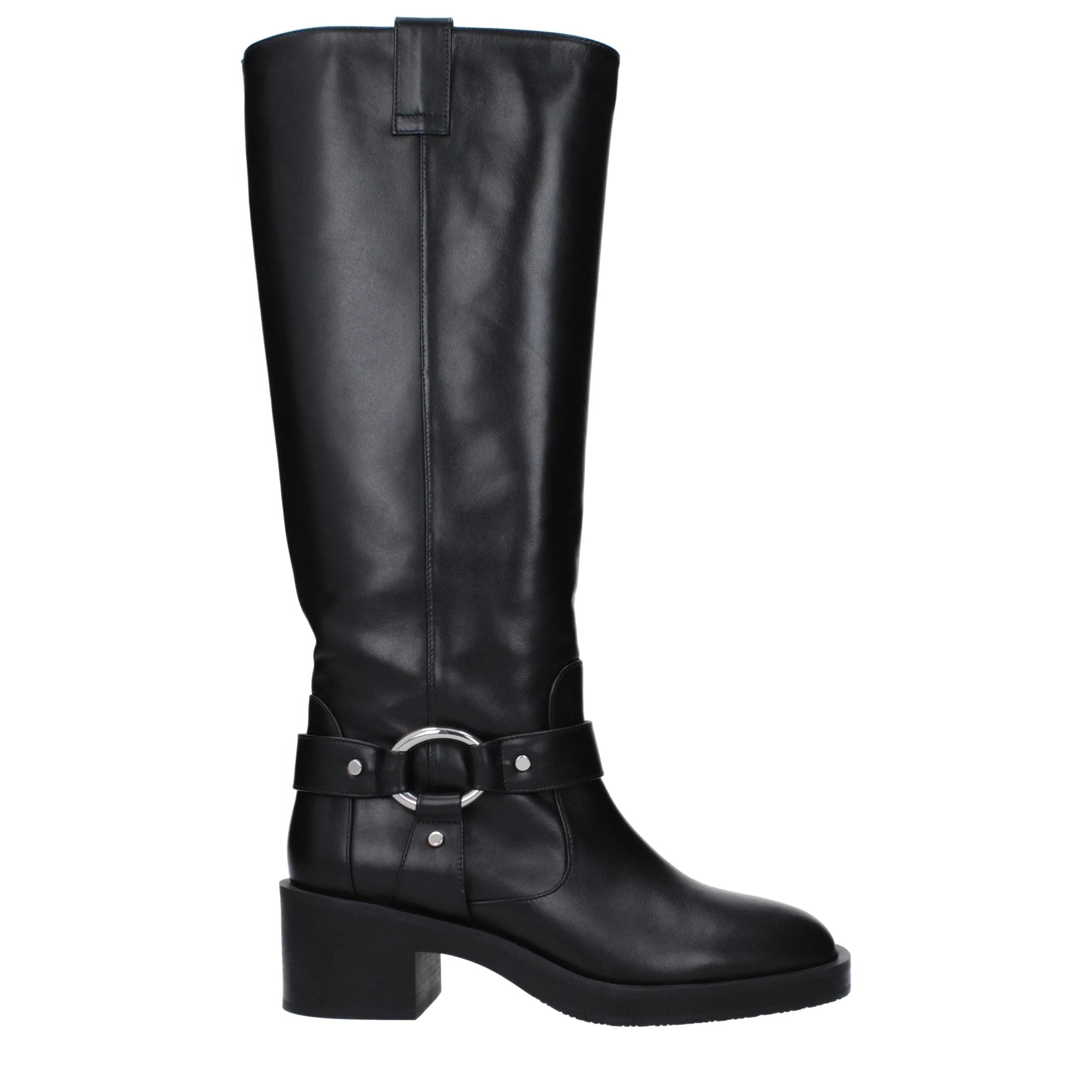 Stuart Weitzman Black Leather High Heel Boots - EU36.5/US6.5