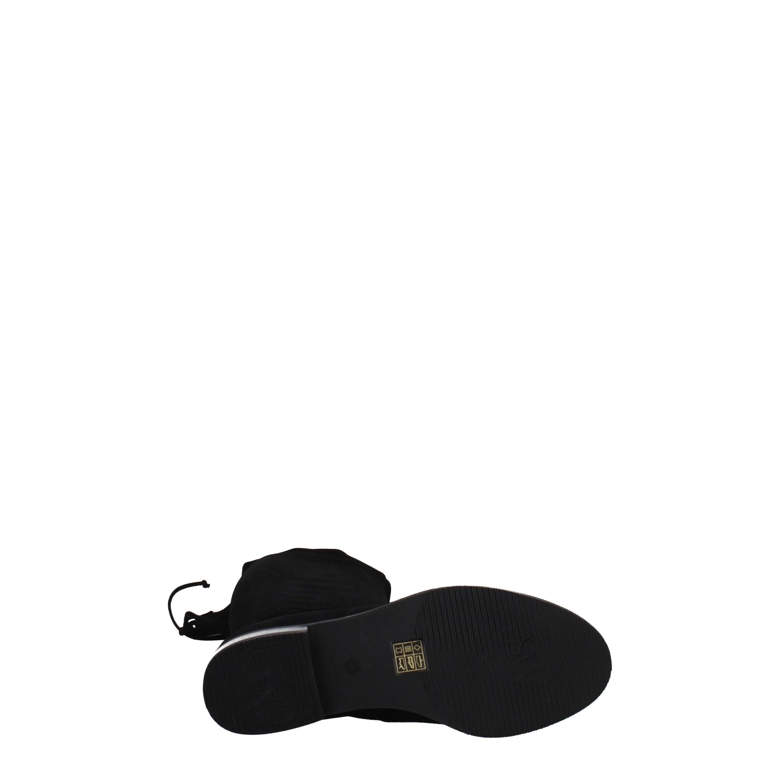 Stuart Weitzman Black Leather Over The Knee