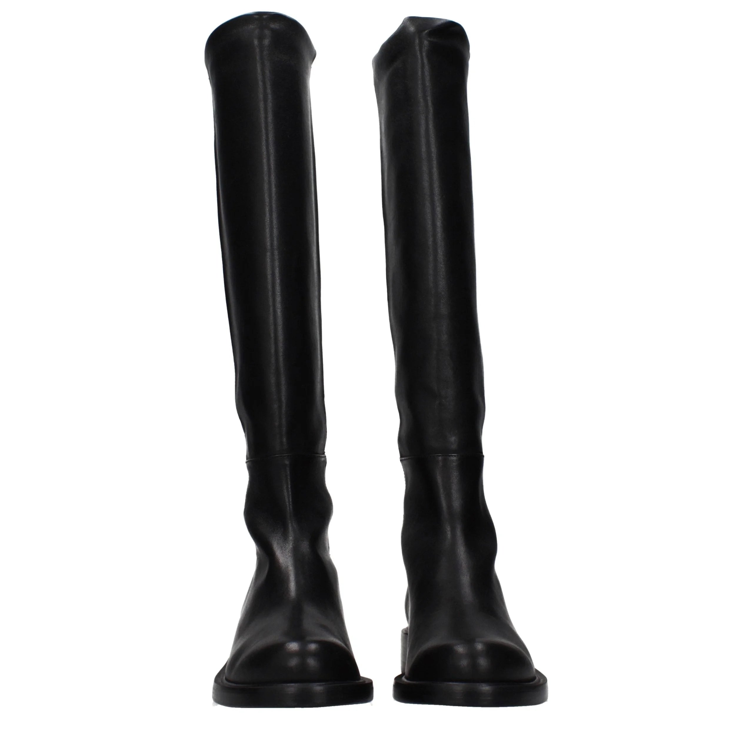 Stuart Weitzman Stivali Over-the-Knee in Pelle Nera - EU36/US6