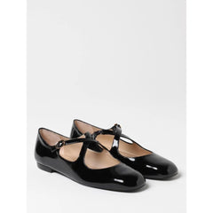 Stuart Weitzman Black Patent Leather Ballet Flats - EU39.5/US9.5