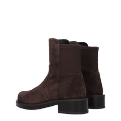 Stuart Weitzman Brown Leather Ankle Boots - EU36/US6