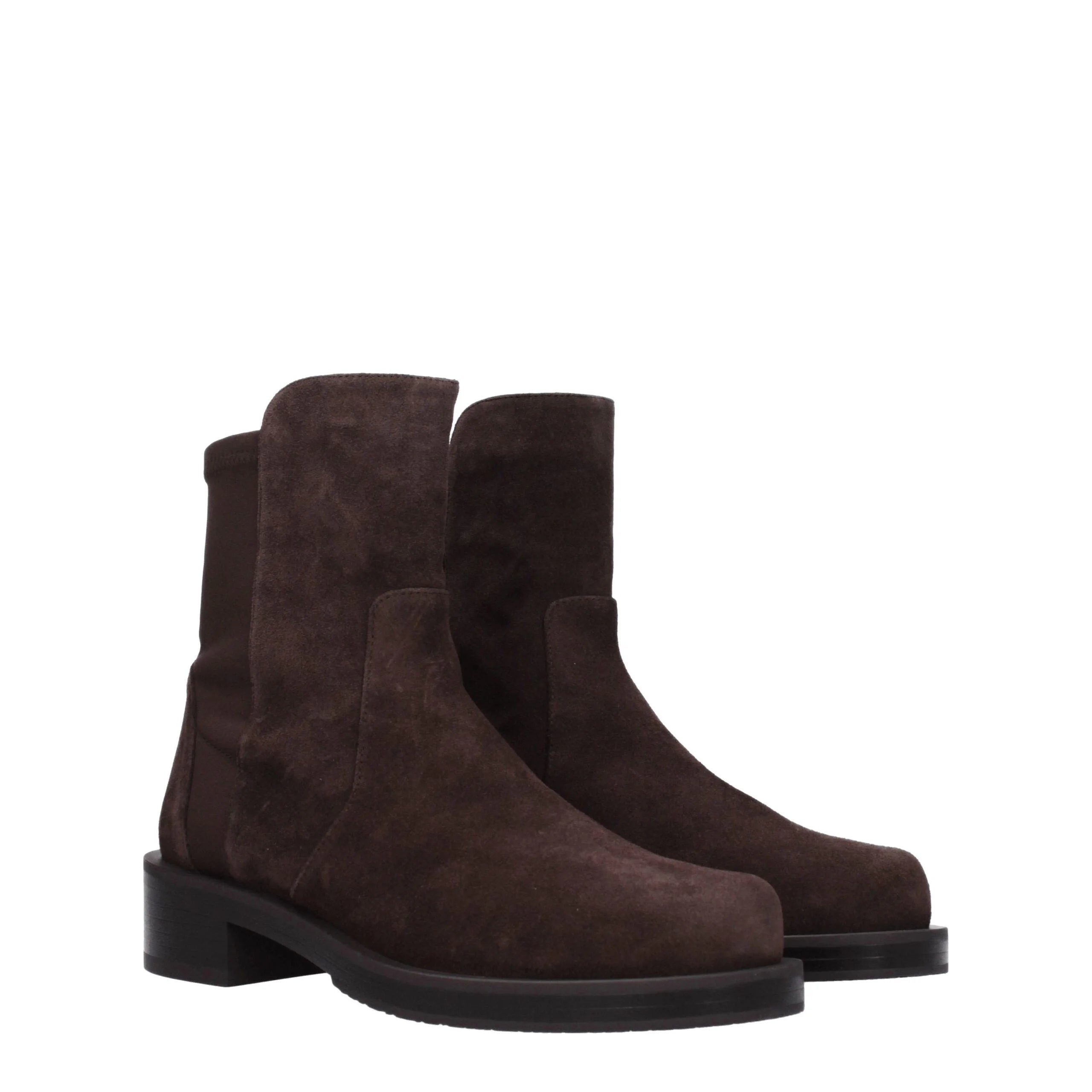 Stuart Weitzman Brown Leather Ankle Boots - EU36/US6