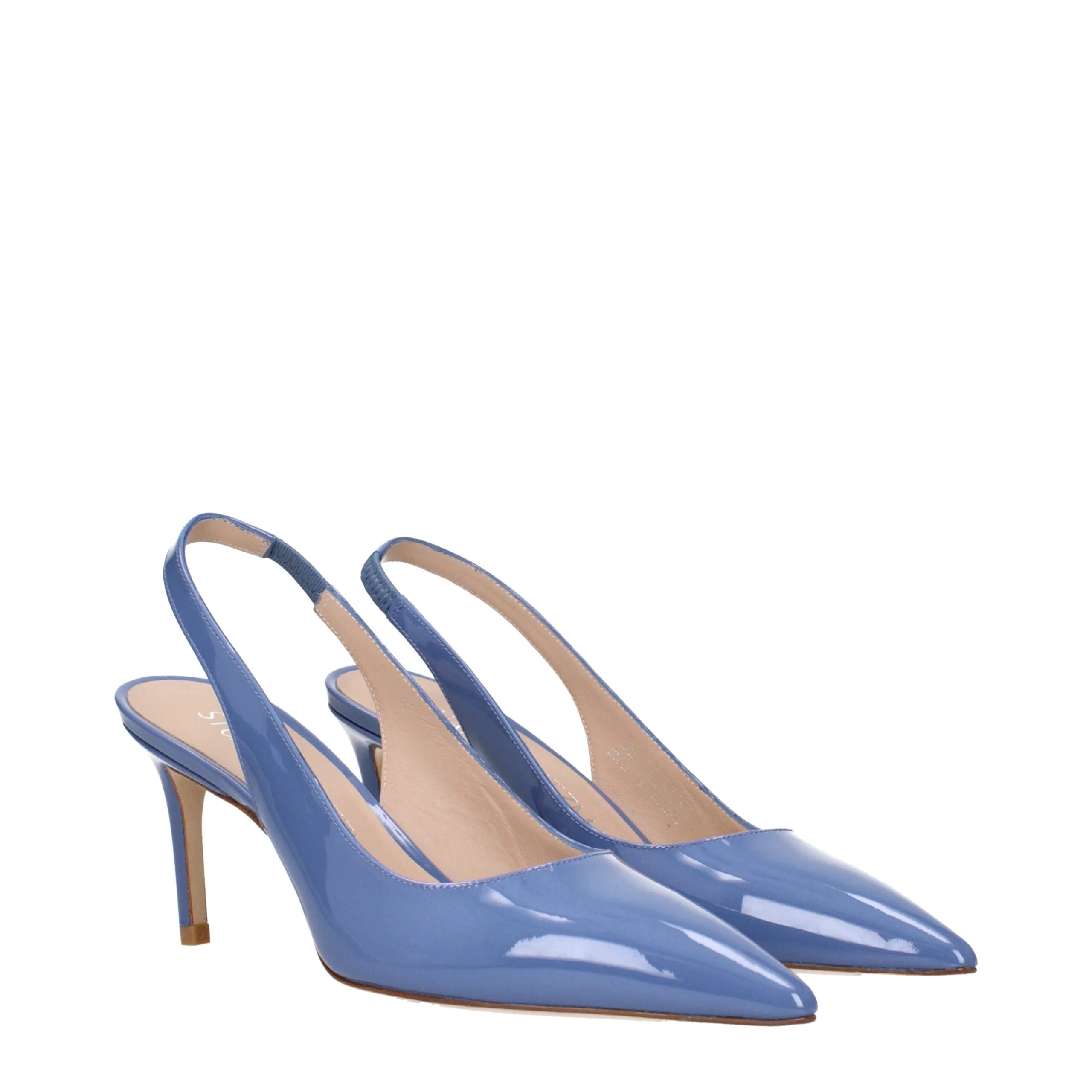 Stuart Weitzman Light Blue Leather High Heel Pumps - EU36/US6