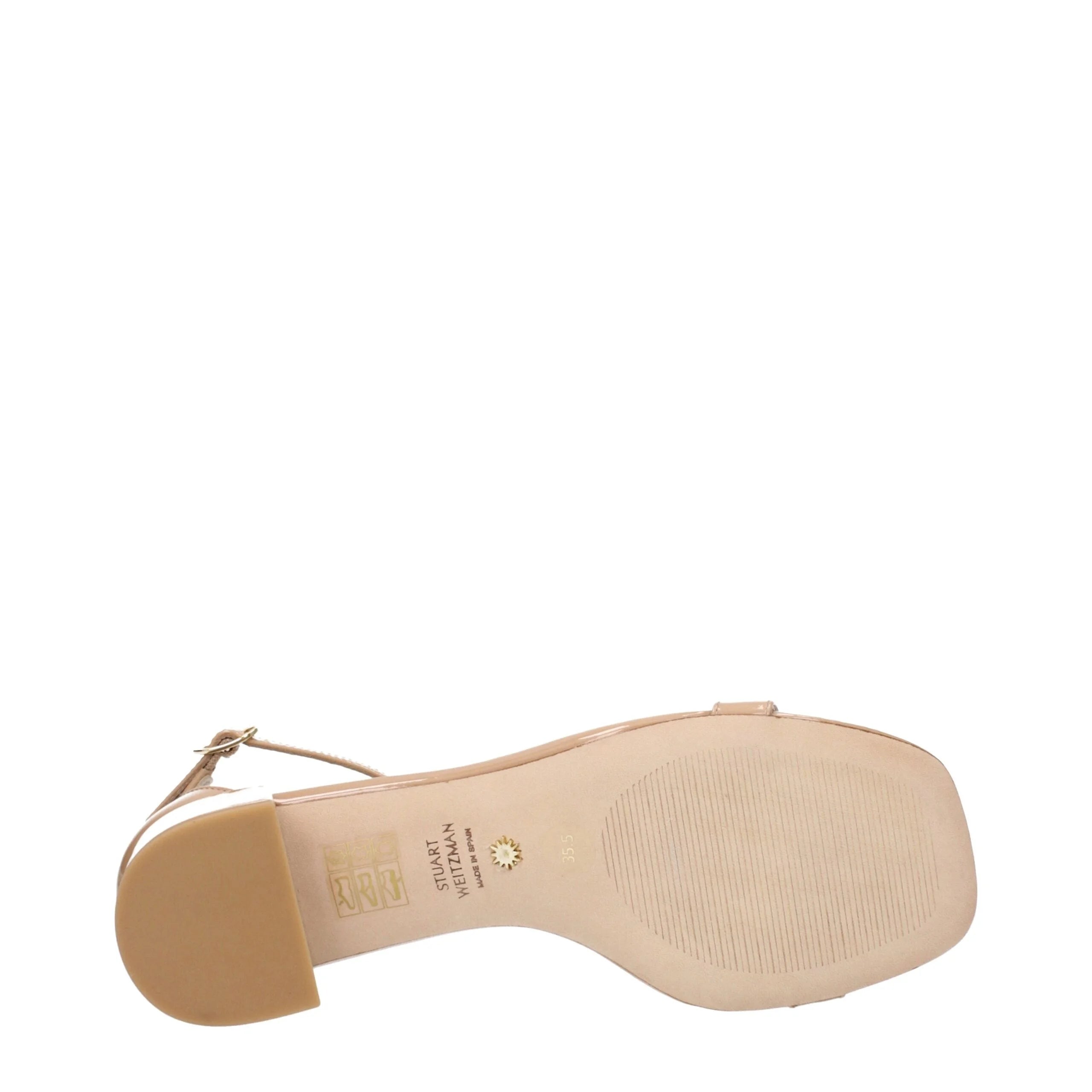 Stuart Weitzman Pink Leather Flat Sandals - EU36/US6