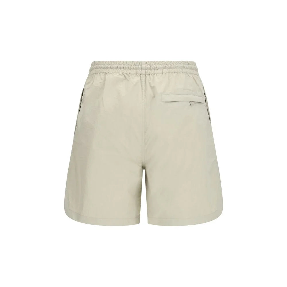 Sunflower Beige Nylon Bermuda Shorts