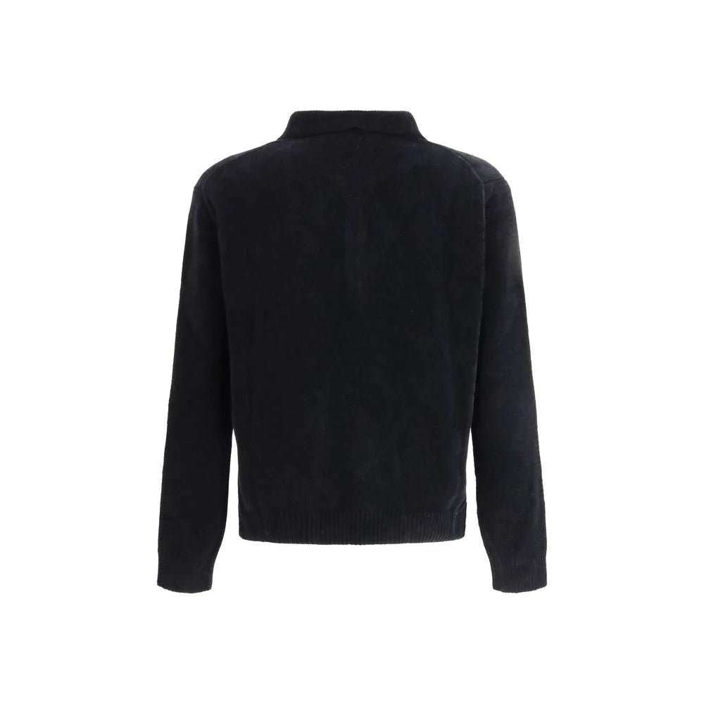 Sunflower Black Cotton Polo Shirt