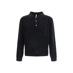 Sunflower Black Cotton Polo Shirt - XL
