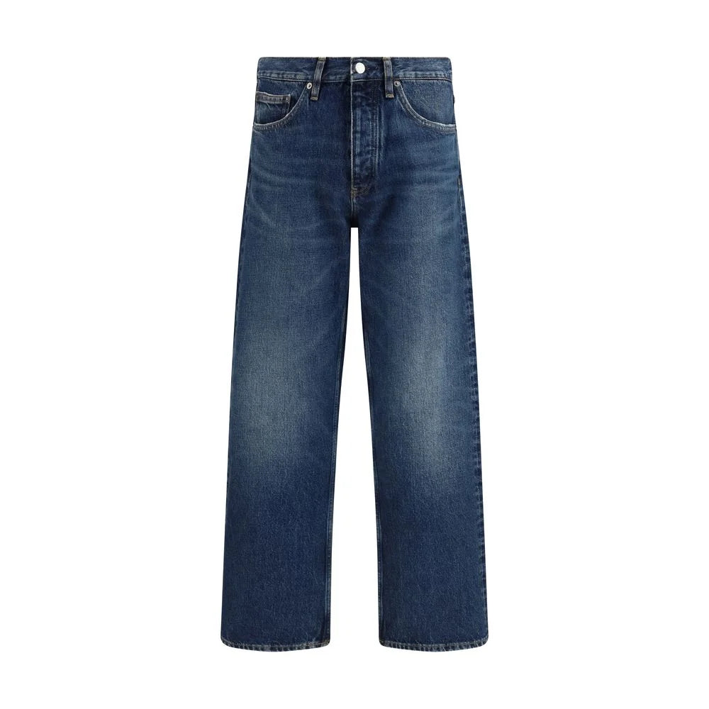 Sunflower Blue Cotton Relaxed Fit Jeans
