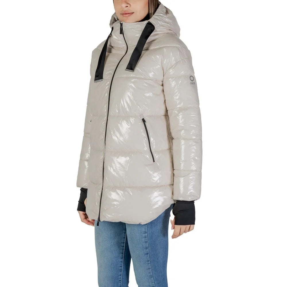 Suns Beige Polyamide Parka - Parkas