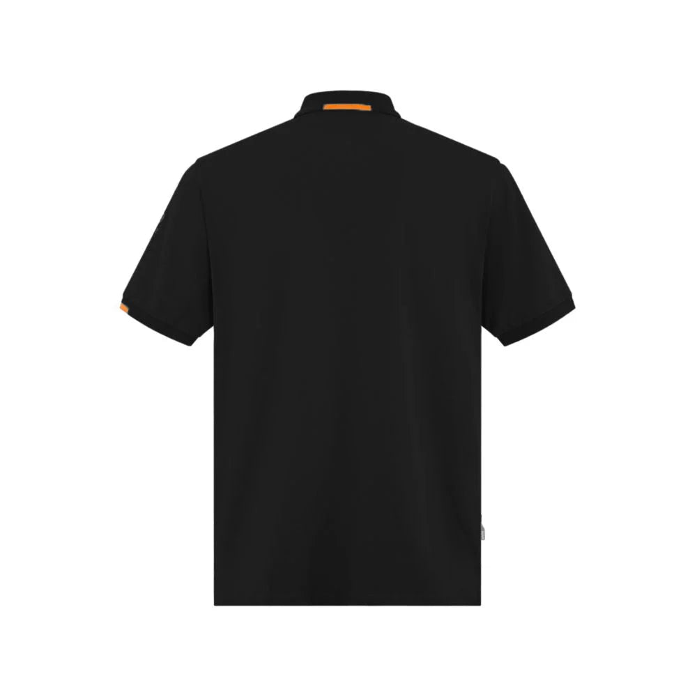 Suns Black Cotton Polo Shirt - XL - Polos