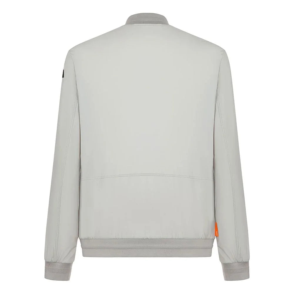 Suns Gray Nylon Men Jacket - XL