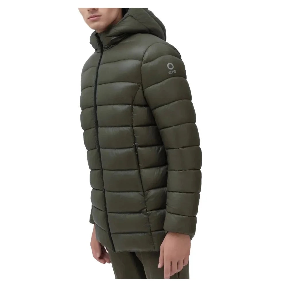 Suns Gray Polyester Jackets & Coat - Rain Coats